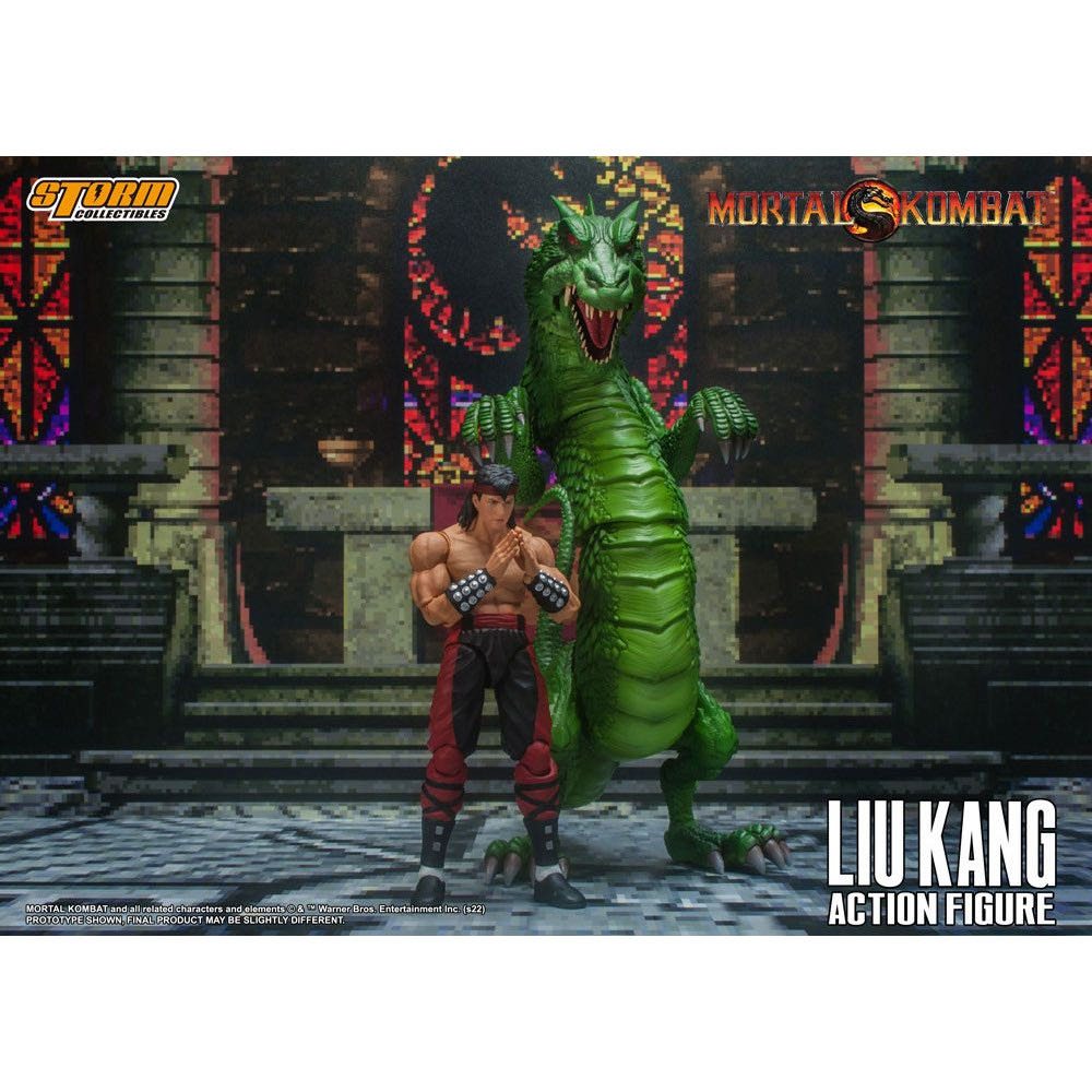 MK: 1:12 Liu Kang - Storm Collectibles (Mortal Kombat) action figure collectible [Barcode 4897072872286] - Main Image 4