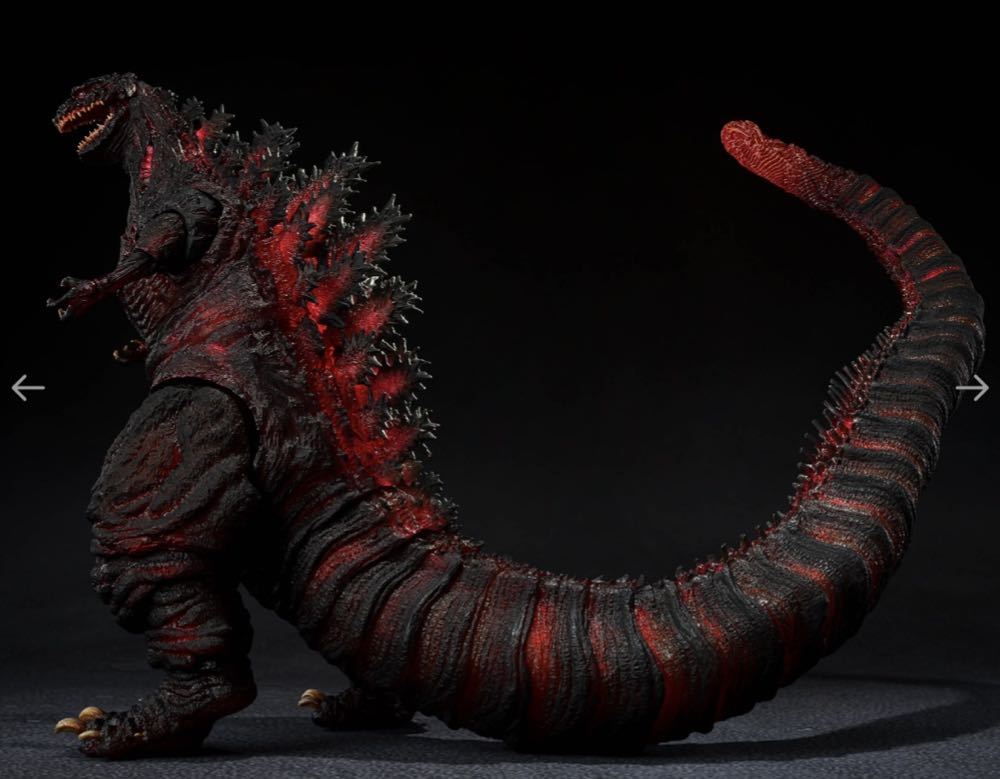 S.H. Monsterarts Godzilla (2016) The Fourth Night Combat Versiom - Bandai (Godzilla) action figure collectible [Barcode 4573102641755] - Main Image 3