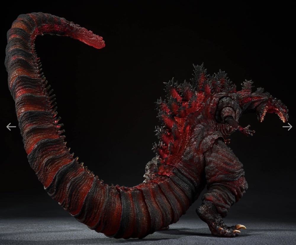 S.H. Monsterarts Godzilla (2016) The Fourth Night Combat Versiom - Bandai (Godzilla) action figure collectible [Barcode 4573102641755] - Main Image 4