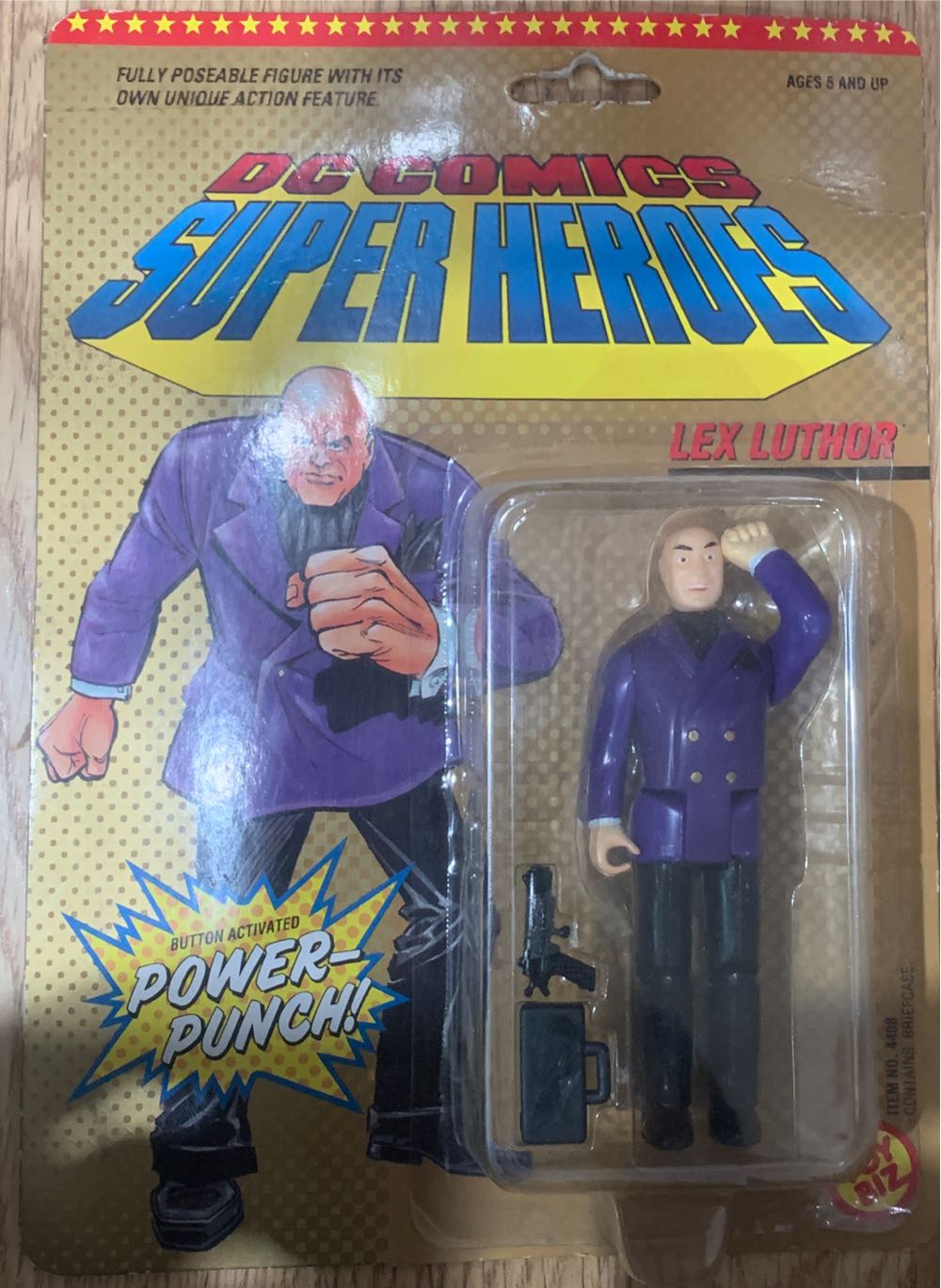 Lex Luthor - Toy Biz (DC Comics Super Heroes) action figure collectible [Barcode 035112044086] - Main Image 1