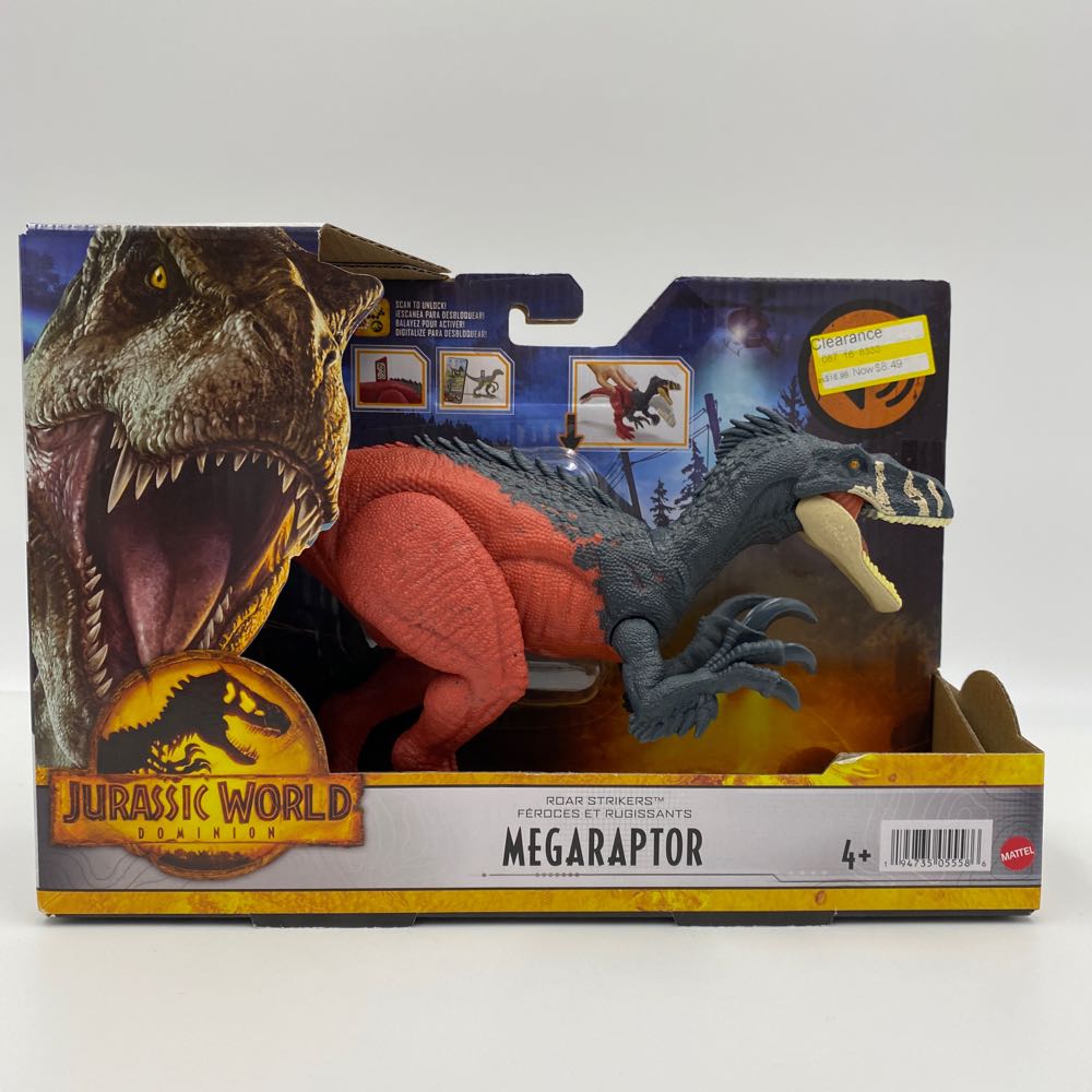 Jurassic World: Megaraptor - Mattel (Jurassic World Dominion) action figure collectible - Main Image 2