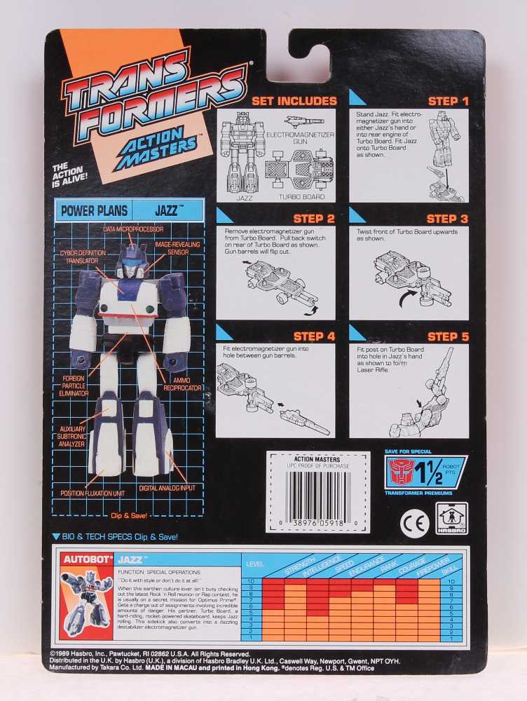 Transformers Action Master Jazz - Hasbro (Transformers G1) action figure collectible - Main Image 2