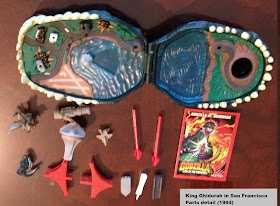 Godzilla Micro Battle Playsets - Godzilla VS. King Ghidorah in San Francisco - Trendmasters (Godzilla) action figure collectible - Main Image 2