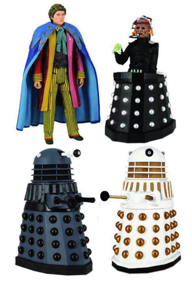 Doctor Who Revelation of the Daleks Collectors Set 6th Figures 19352  action figure collectible [Barcode 5029736037291] - Main Image 2