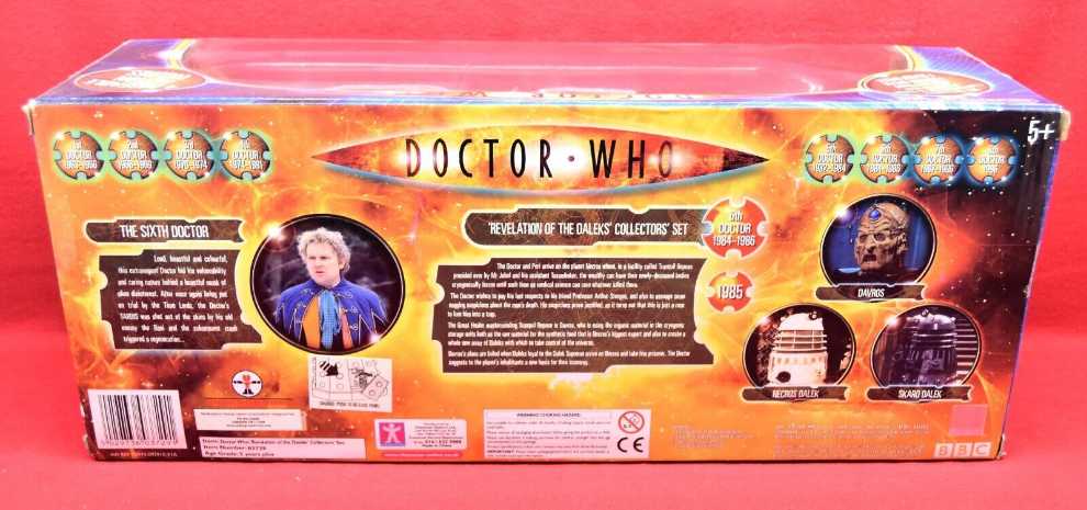 Doctor Who Revelation of the Daleks Collectors Set 6th Figures 19352  action figure collectible [Barcode 5029736037291] - Main Image 3