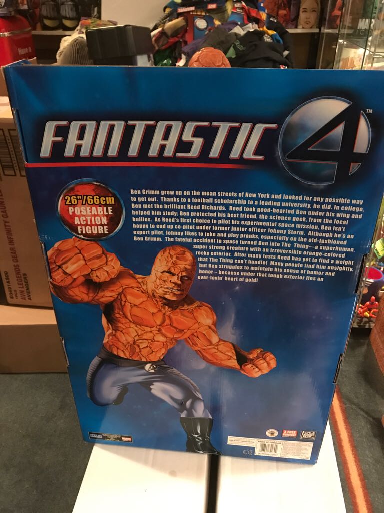 Fantsatic Four Thing 26” Figure  action figure collectible [Barcode 086892722602] - Main Image 2