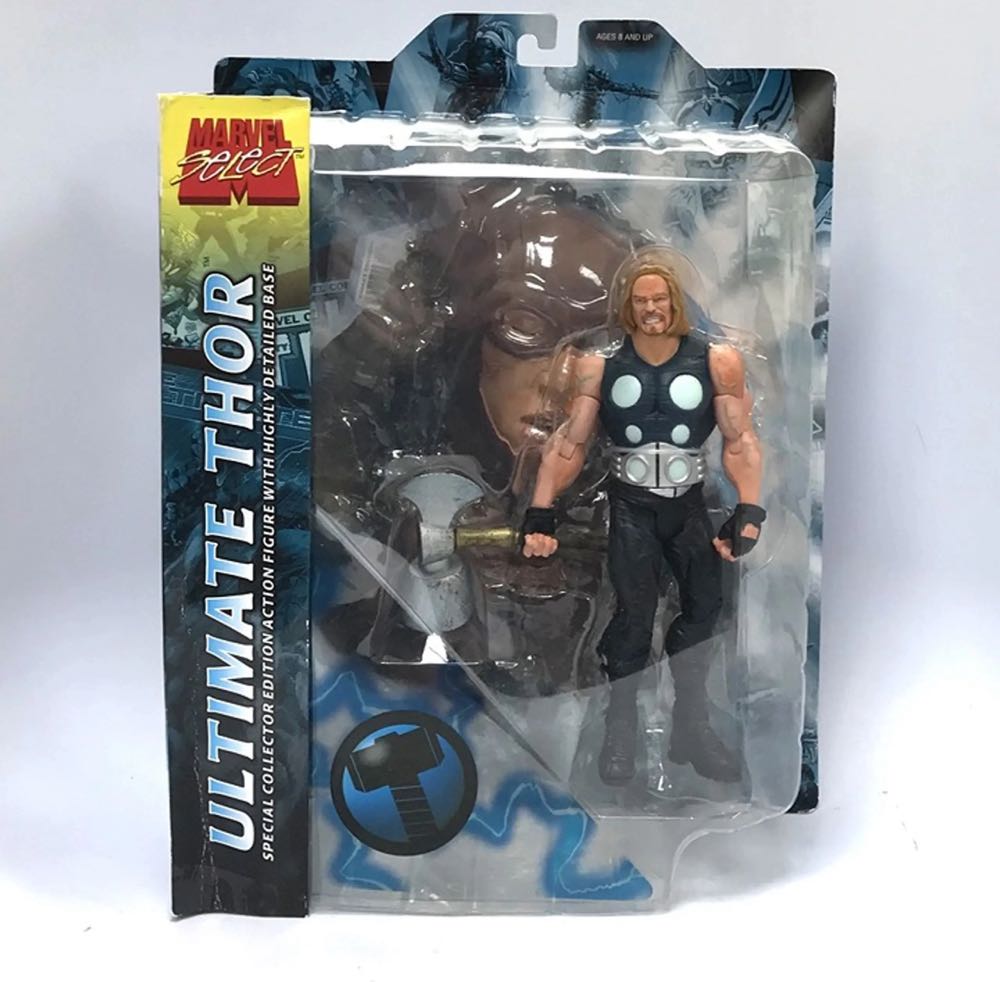 Thor (Ultimate) - Marvel Select (Diamond Select) (Marvel (Avengers - Asgard)) action figure collectible [Barcode 699788107720] - Main Image 3