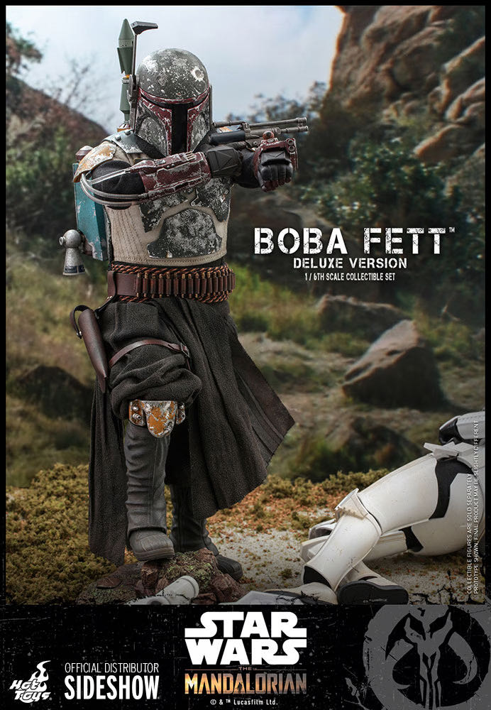 Boba Fett Deluxe Set (The Mandalorian S2) - Hot Toys action figure collectible - Main Image 2