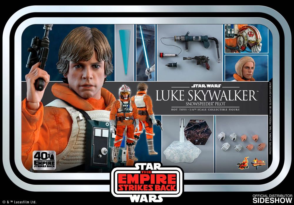 Luke Skywalker (Snowspeeder Pilot) - Hot Toys action figure collectible - Main Image 4