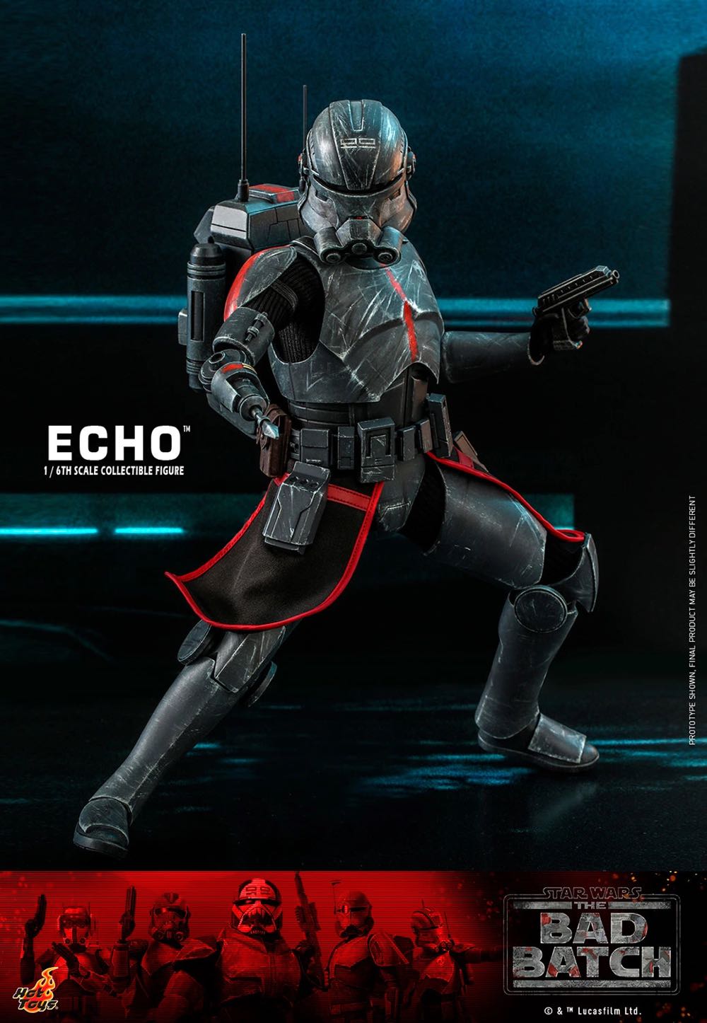 The Bad Batch - Echo - Hot Toys action figure collectible - Main Image 2
