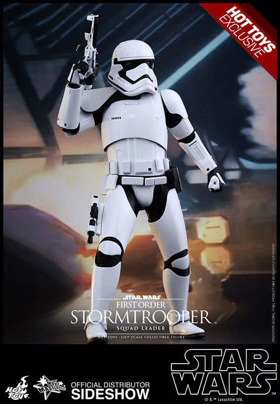 First Order Stormtrooper Squad Leader - Hot Toys action figure collectible - Main Image 1