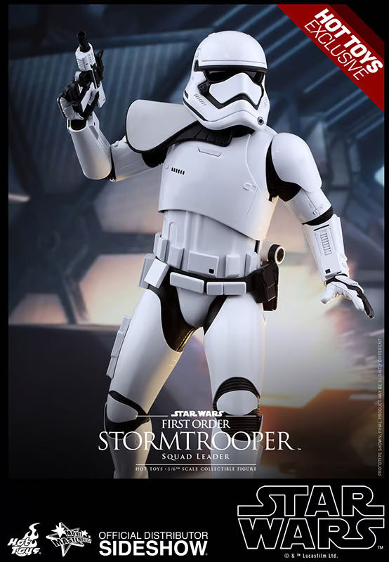 First Order Stormtrooper Squad Leader - Hot Toys action figure collectible - Main Image 2