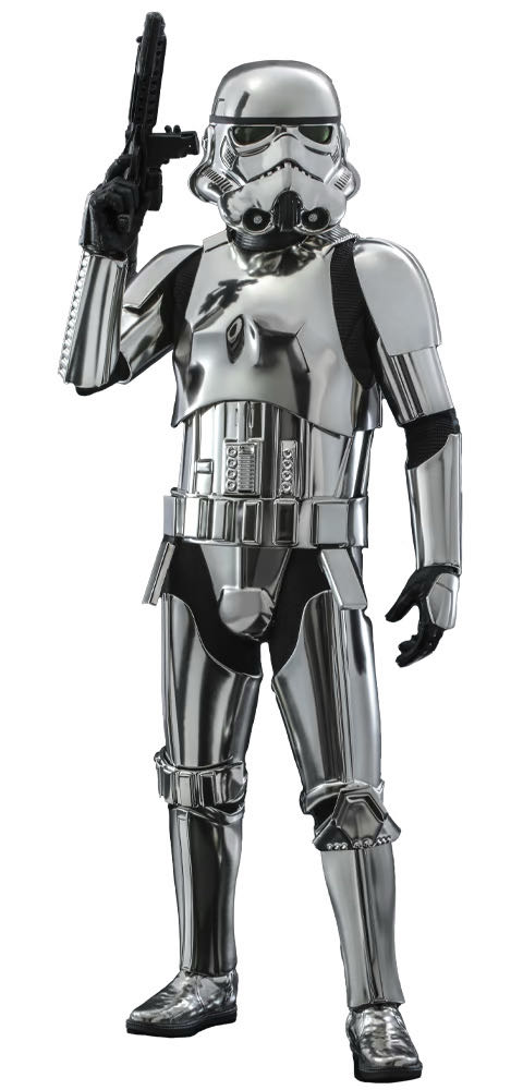 Stormtrooper (Chrome Version) - Hot Toys action figure collectible - Main Image 3