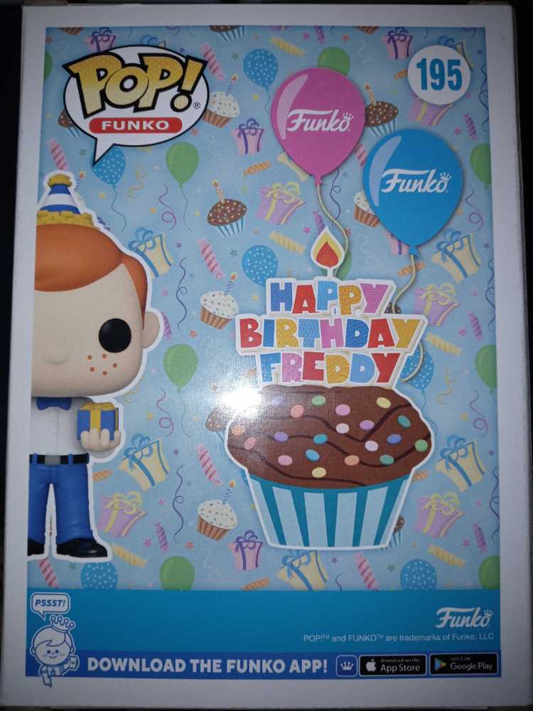 Funko: Birthday Freddy #195 - Funko (Freddy Funko) (Birthday Freddy) action figure collectible [Barcode 889698628389] - Main Image 2