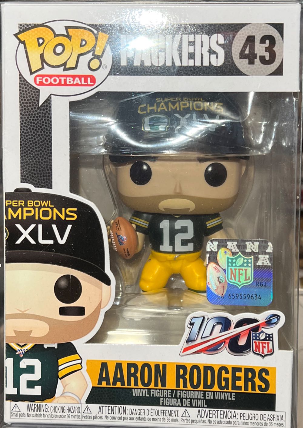 Aaron Rodgers - Funko (NFL) action figure collectible - Main Image 1