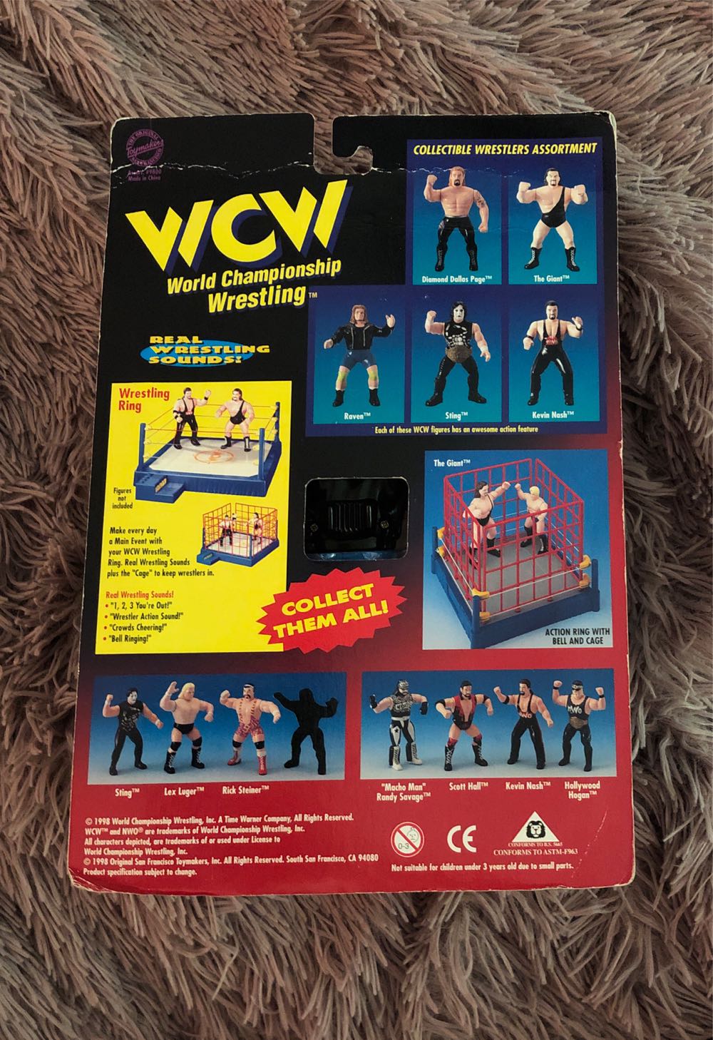 Raven (Basic) - World Championship Wrestling Inc. (WCW World Championship Wrestling) action figure collectible [Barcode 747005098099] - Main Image 2