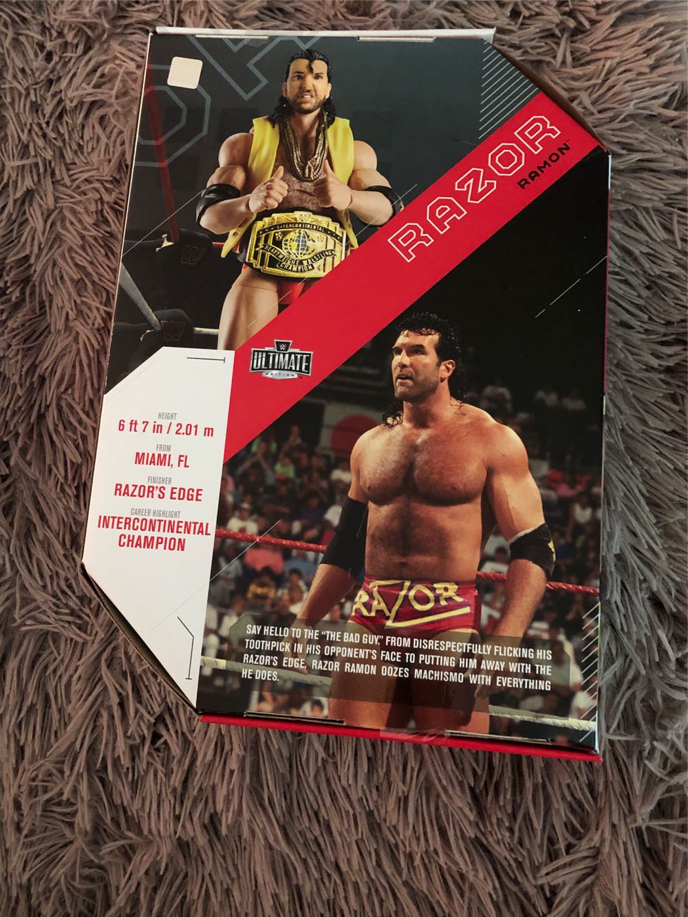 Razor Ramon Chase) - Mattel (WWE Ultimate Edition 16) action figure collectible [Barcode 194735107667] - Main Image 2