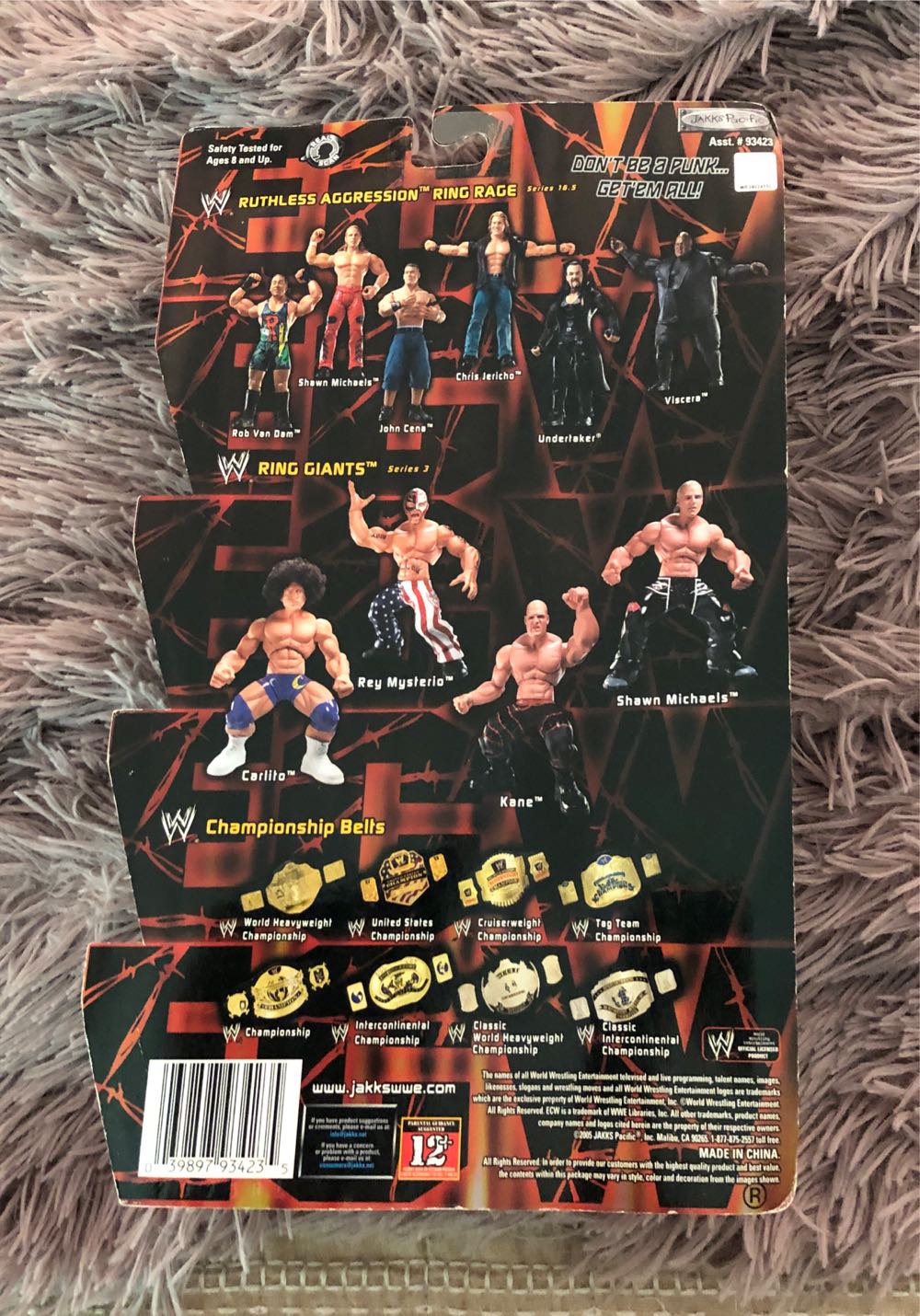 Paul Heyman (Basic?) - Jakks Pacific (ECE PPV The Return Of ECW) action figure collectible [Barcode 039897934235] - Main Image 2