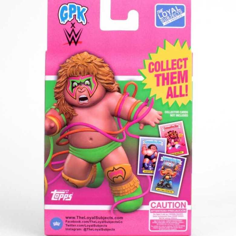 Unraveled Warrior (GPK) - Topps (GPK x WWE) action figure collectible [Barcode 850018355391] - Main Image 3