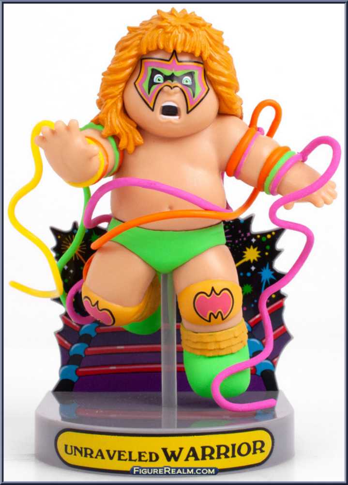 Unraveled Warrior (GPK) - Topps (GPK x WWE) action figure collectible [Barcode 850018355391] - Main Image 4