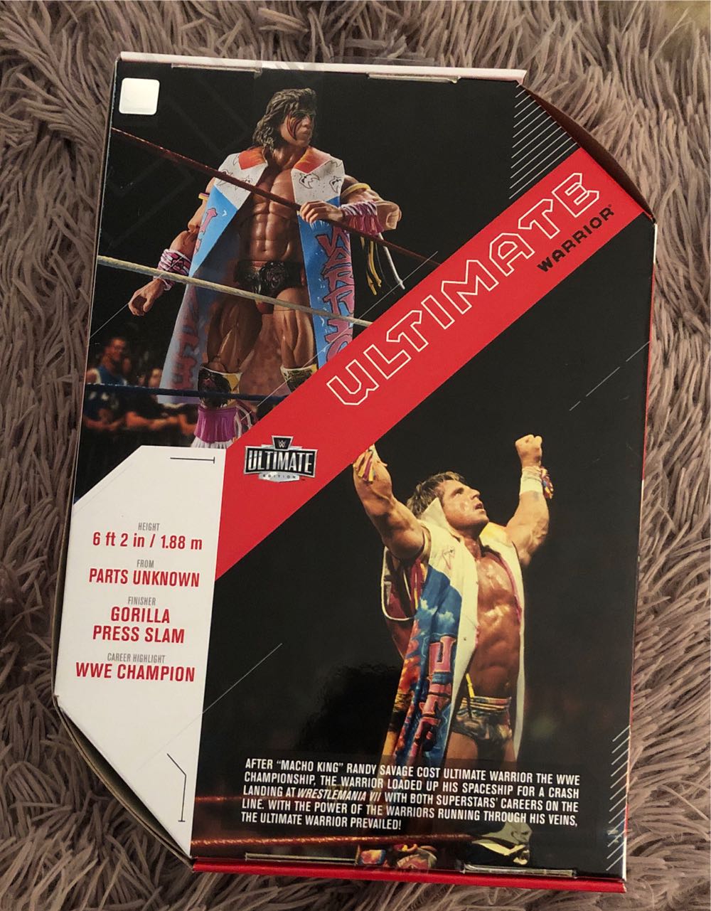 Ultimate Warrior - Mattel (Mattel Ultimate Edition) action figure collectible [Barcode 194735107636] - Main Image 2