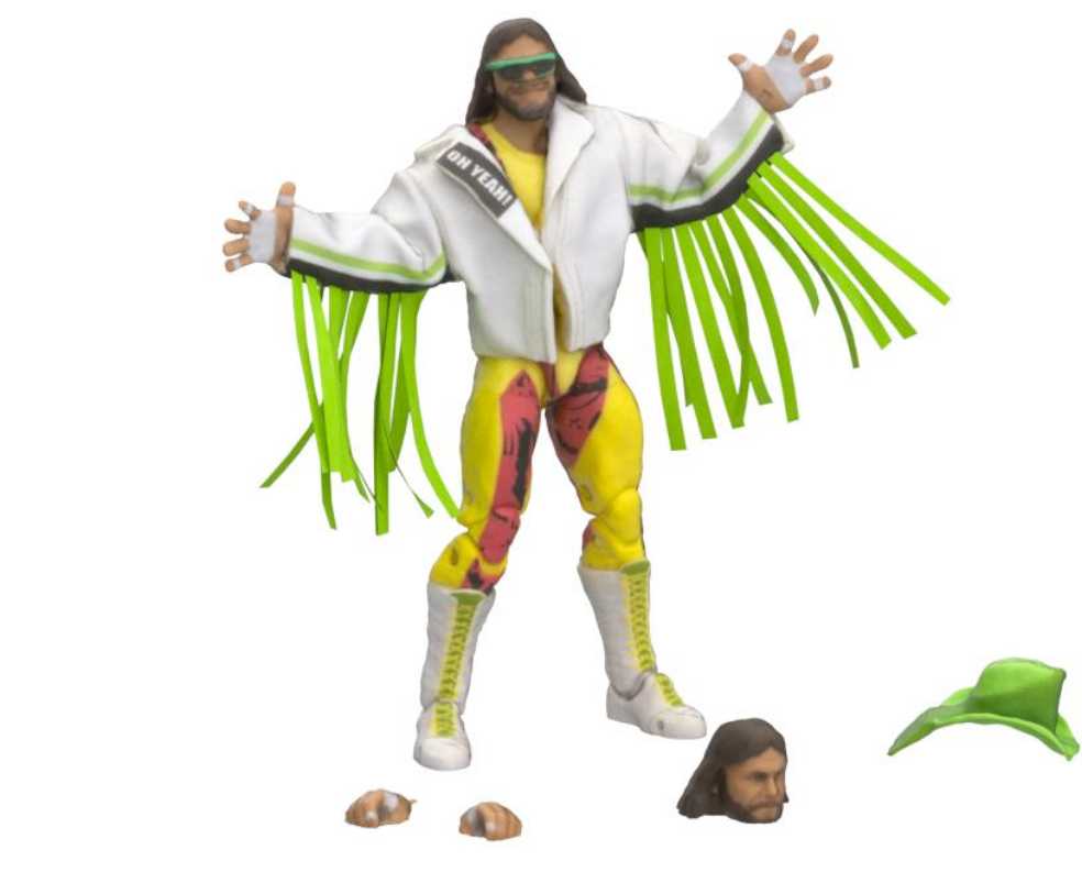 “Macho Man” Randy Savage - Mattel (Mattel Ultimate Edition) action figure collectible [Barcode 887961921915] - Main Image 4