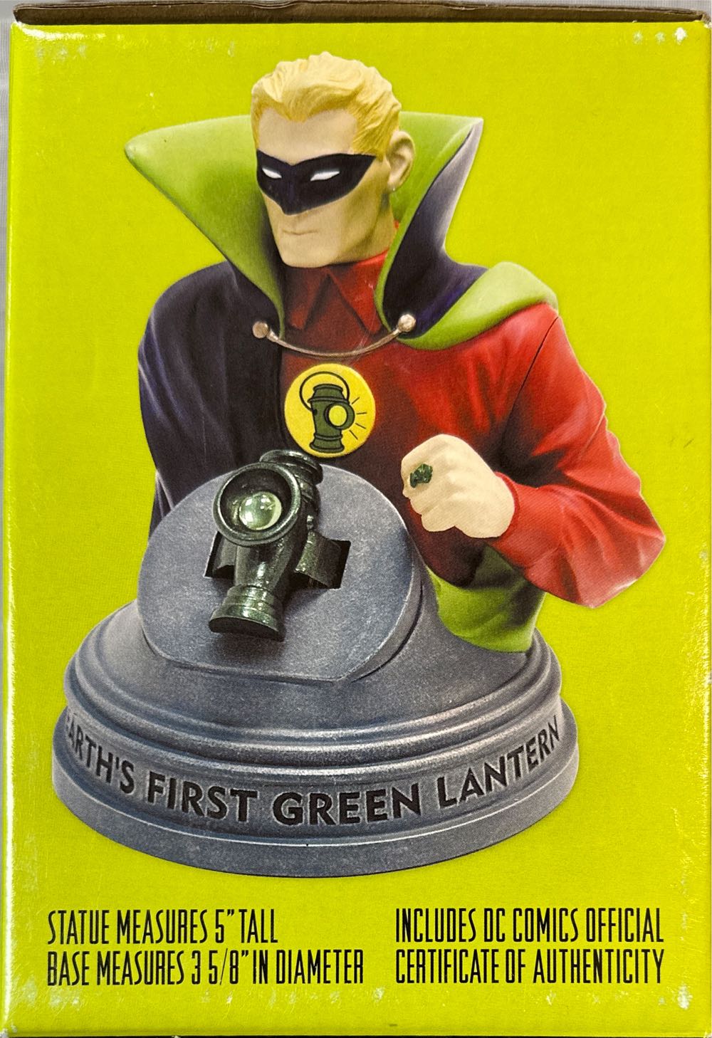 Green Lantern: Alan Scott - Green Lantern (DC Direct) (Cold-Cast Porcelain) action figure collectible [Barcode 761941228563] - Main Image 3