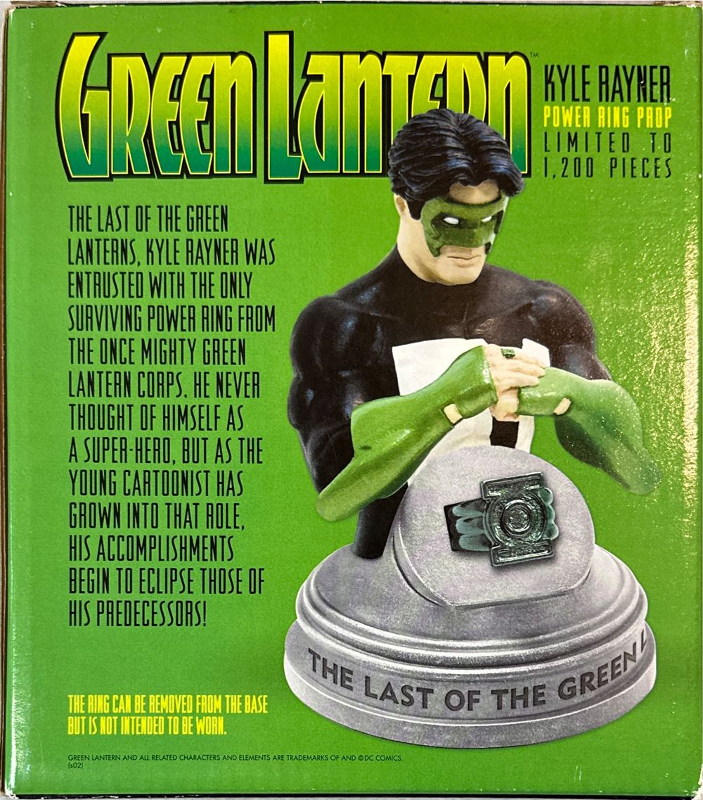 Green Lantern: Kyle Rayner - Green Lantern (DC Direct) action figure collectible [Barcode 761941234526] - Main Image 2