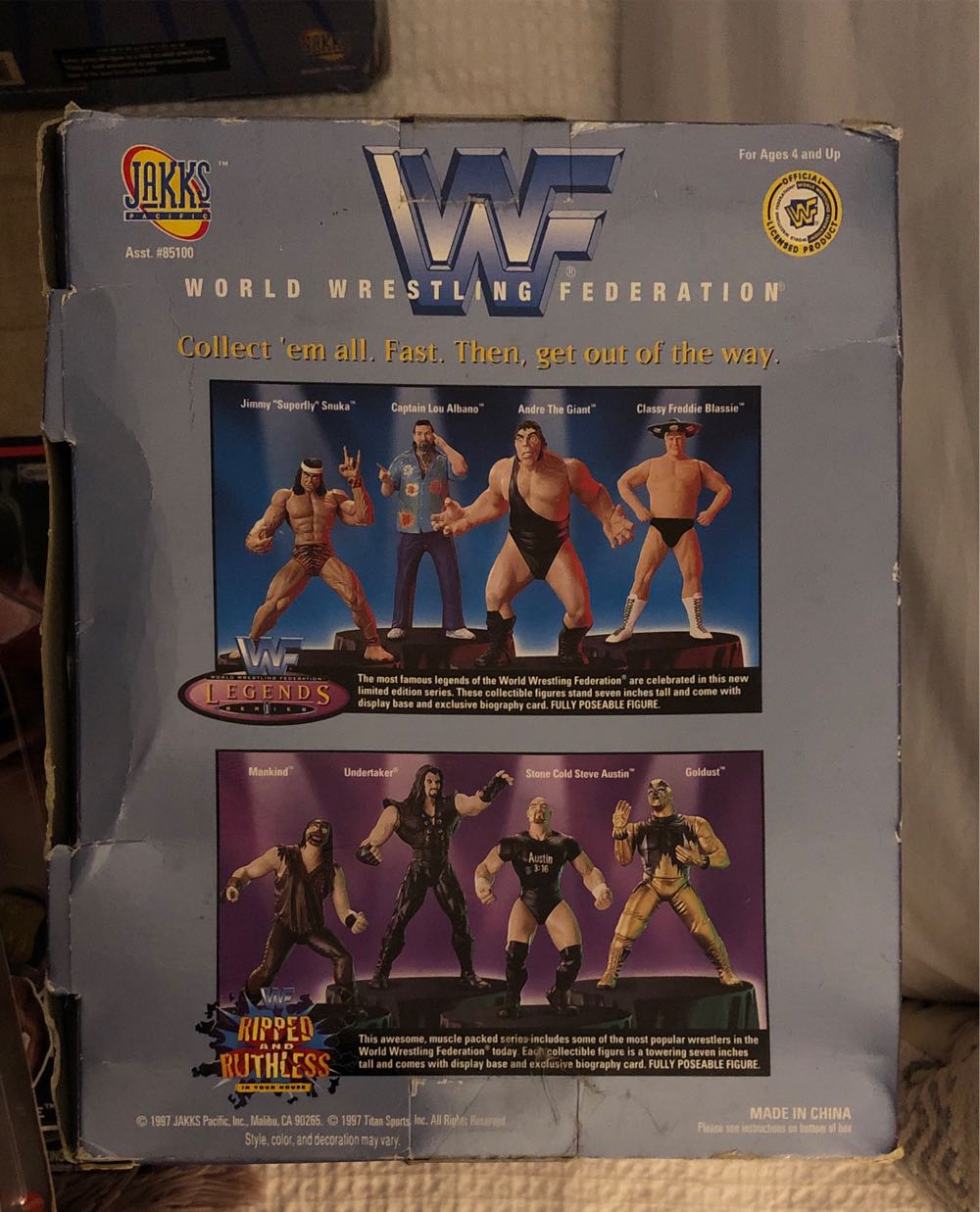 Jimmy Superflu Abuja (Legends Limited Edition) - Jakks Pacific (Legends) action figure collectible [Barcode 039897851013] - Main Image 2