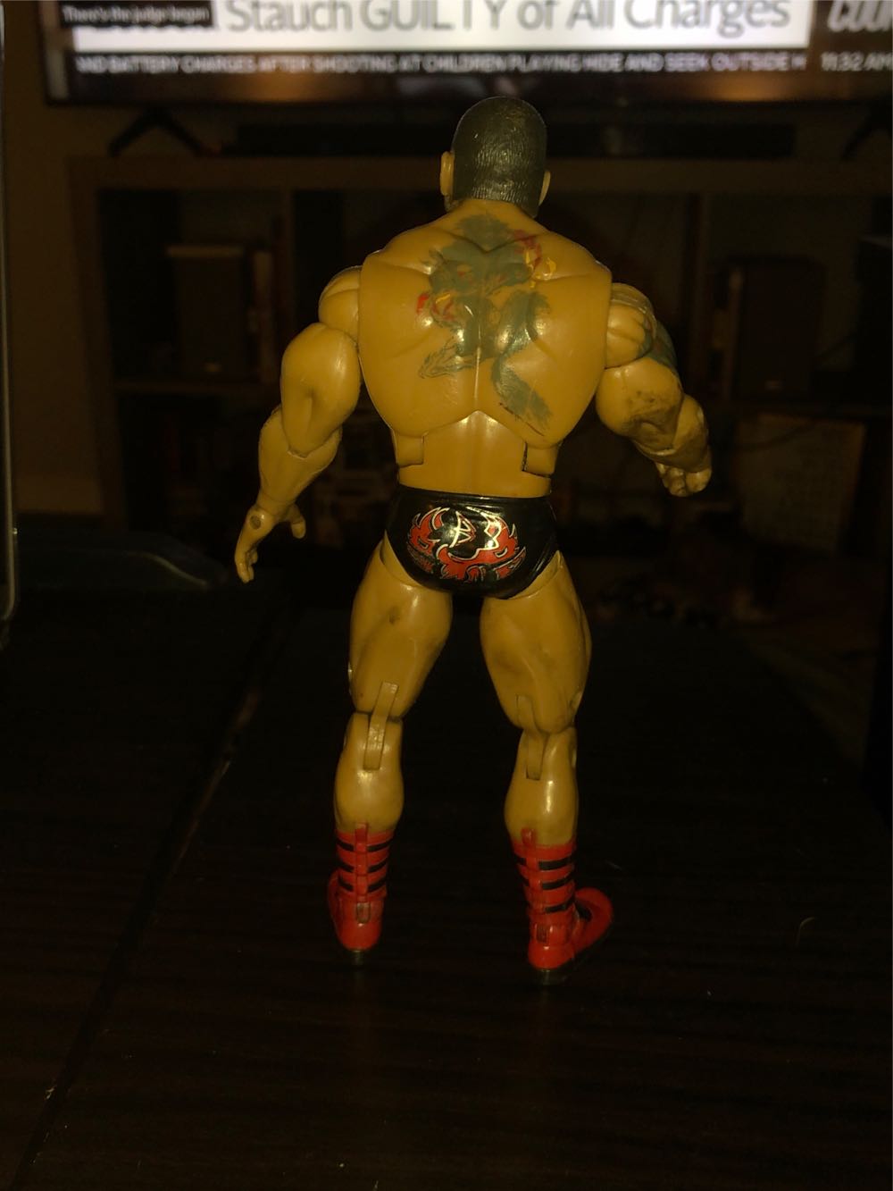 Animal Dave Batista (Elite) - Jakks Pacific (Deluxe Elite) action figure collectible - Main Image 2