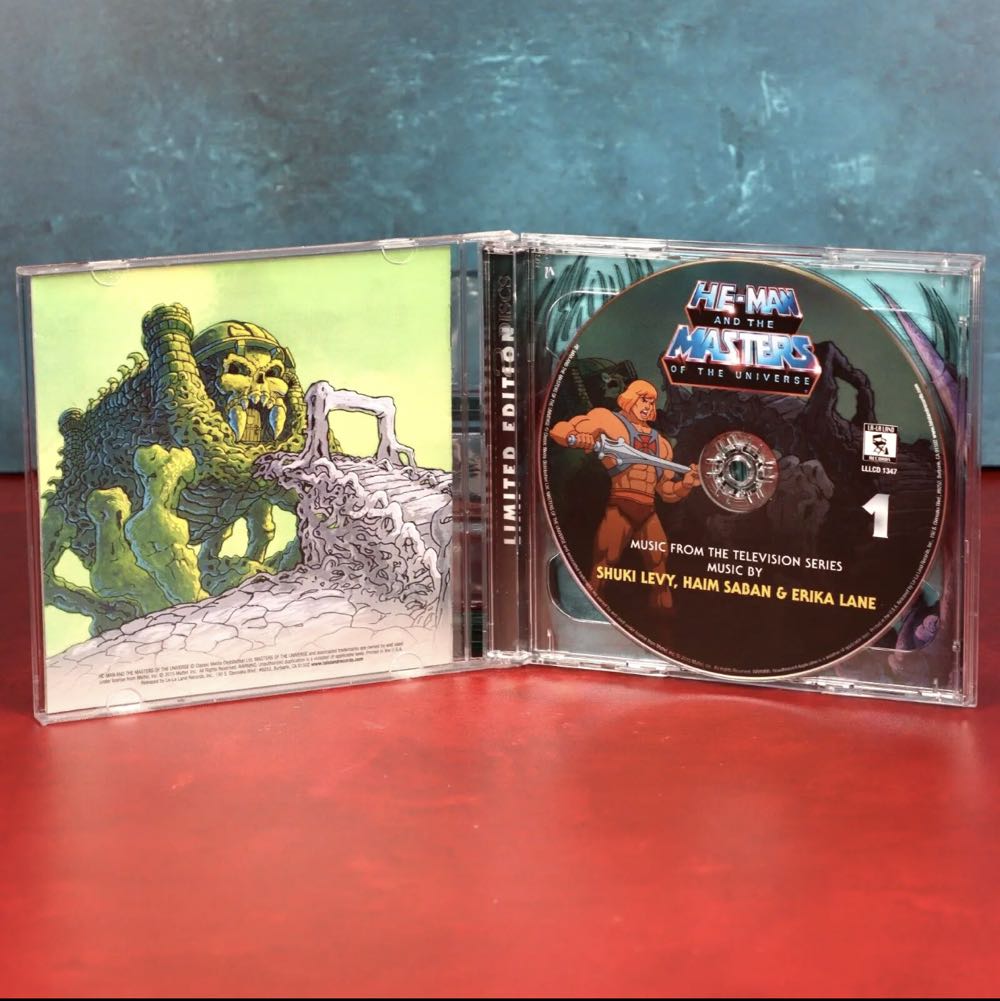 He-man & The Masters Of The Universe Original Soundtrack - La-La-Land Records (Music) action figure collectible [Barcode 826924134726] - Main Image 2