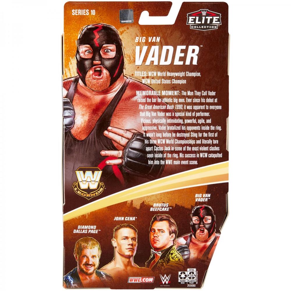 Vader - WWE Mattel (WWE Elite Legends Series 10) action figure collectible - Main Image 2
