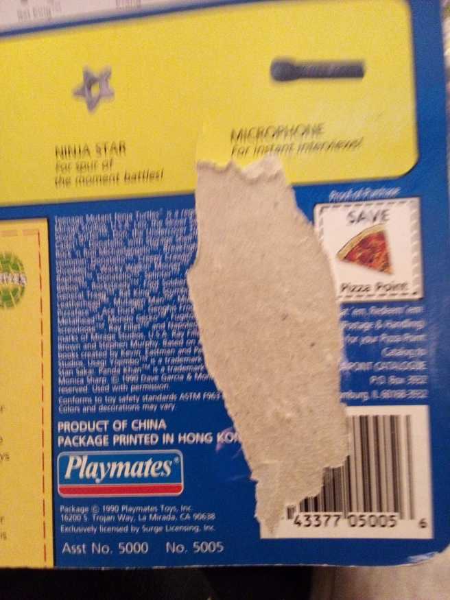 Teenage Mutant Ninja Turtles  - Playmates (TMNT) action figure collectible [Barcode 154450000070] - Main Image 4