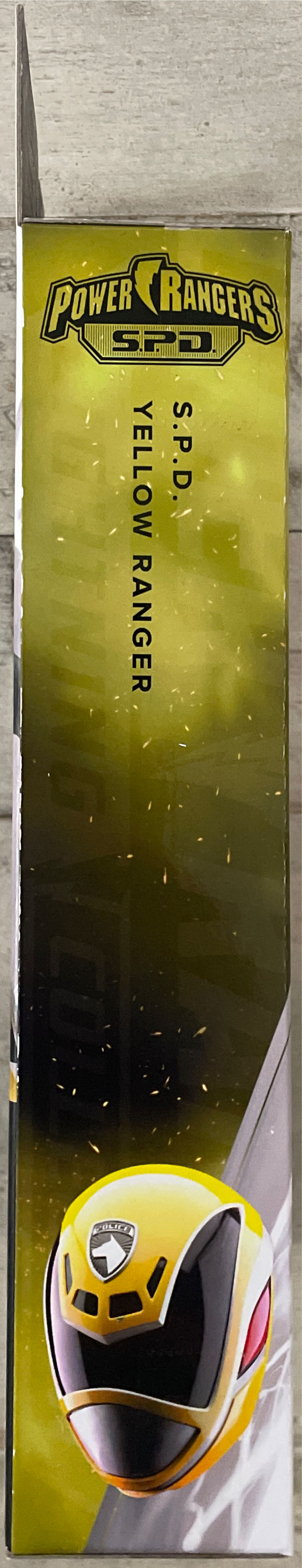 Lighting Collection Power Rangers S.P.D Yellow Ranger - Hasbro (PR S.P.D. (super patrulla delta)) action figure collectible [Barcode 5010994126124] - Main Image 3