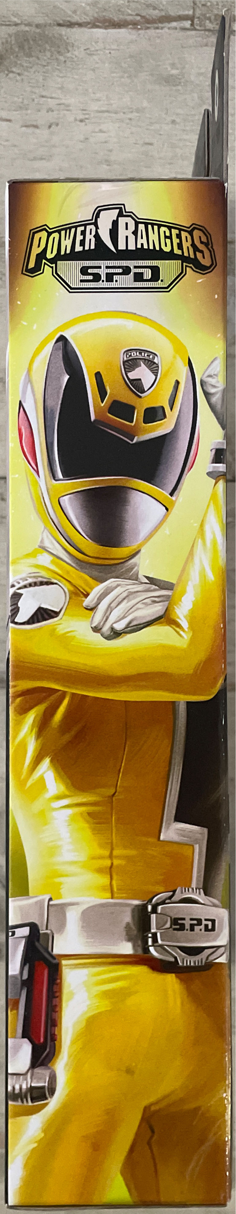 Lighting Collection Power Rangers S.P.D Yellow Ranger - Hasbro (PR S.P.D. (super patrulla delta)) action figure collectible [Barcode 5010994126124] - Main Image 4