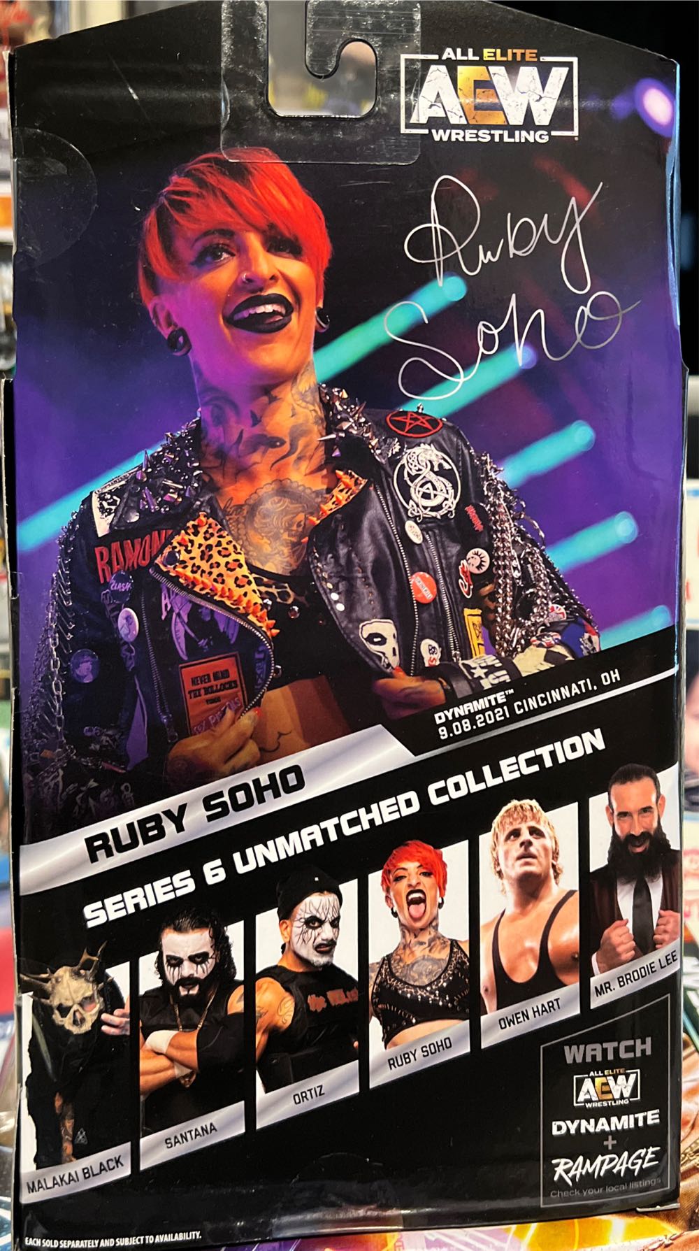Ruby Soho - Jazwares AEW (AEW) action figure collectible - Main Image 2