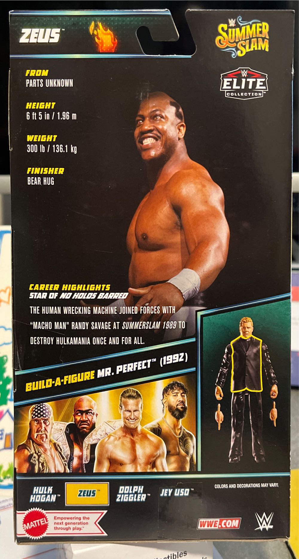 Zeus - Mattel Wwe (WWE Elite Series) action figure collectible - Main Image 2