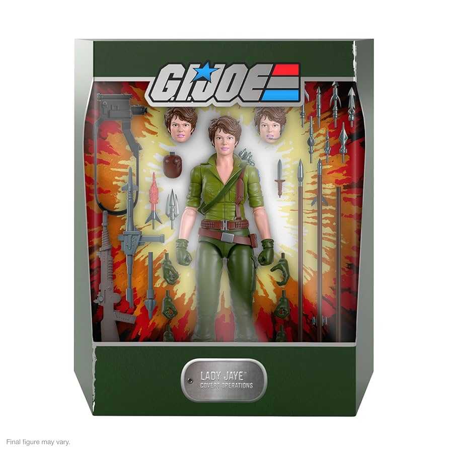 Super7 Ultimates G.I. Joe: Lady Jaye - Super 7 (Wave 2) action figure collectible [Barcode 840049818385] - Main Image 3