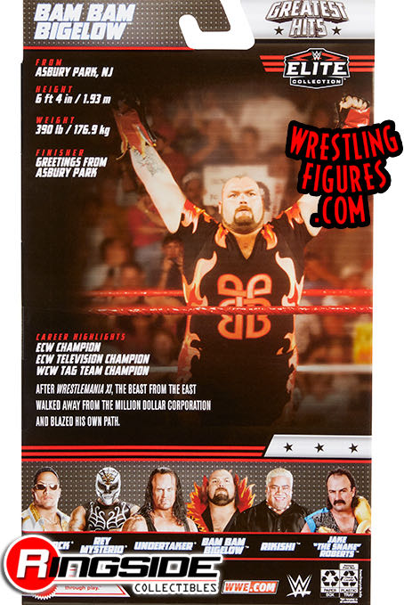 Bam Bam Bigelow - Mattel Wwe (WWE Elite Greatest Hits) action figure collectible - Main Image 4