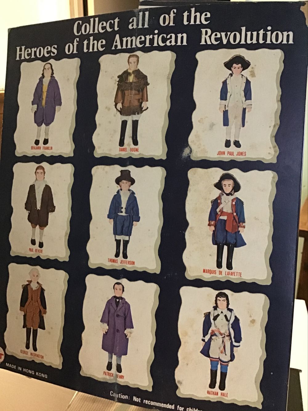 Heroes Of The American Revolution- Nathan Hale  action figure collectible - Main Image 2