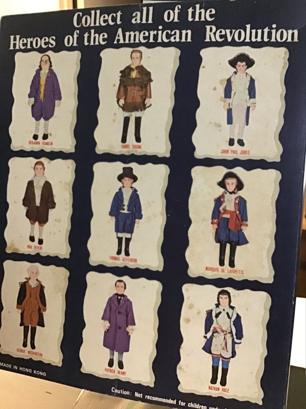 Heroes of the American Revolution-Patrick Henry - BT action figure collectible - Main Image 2