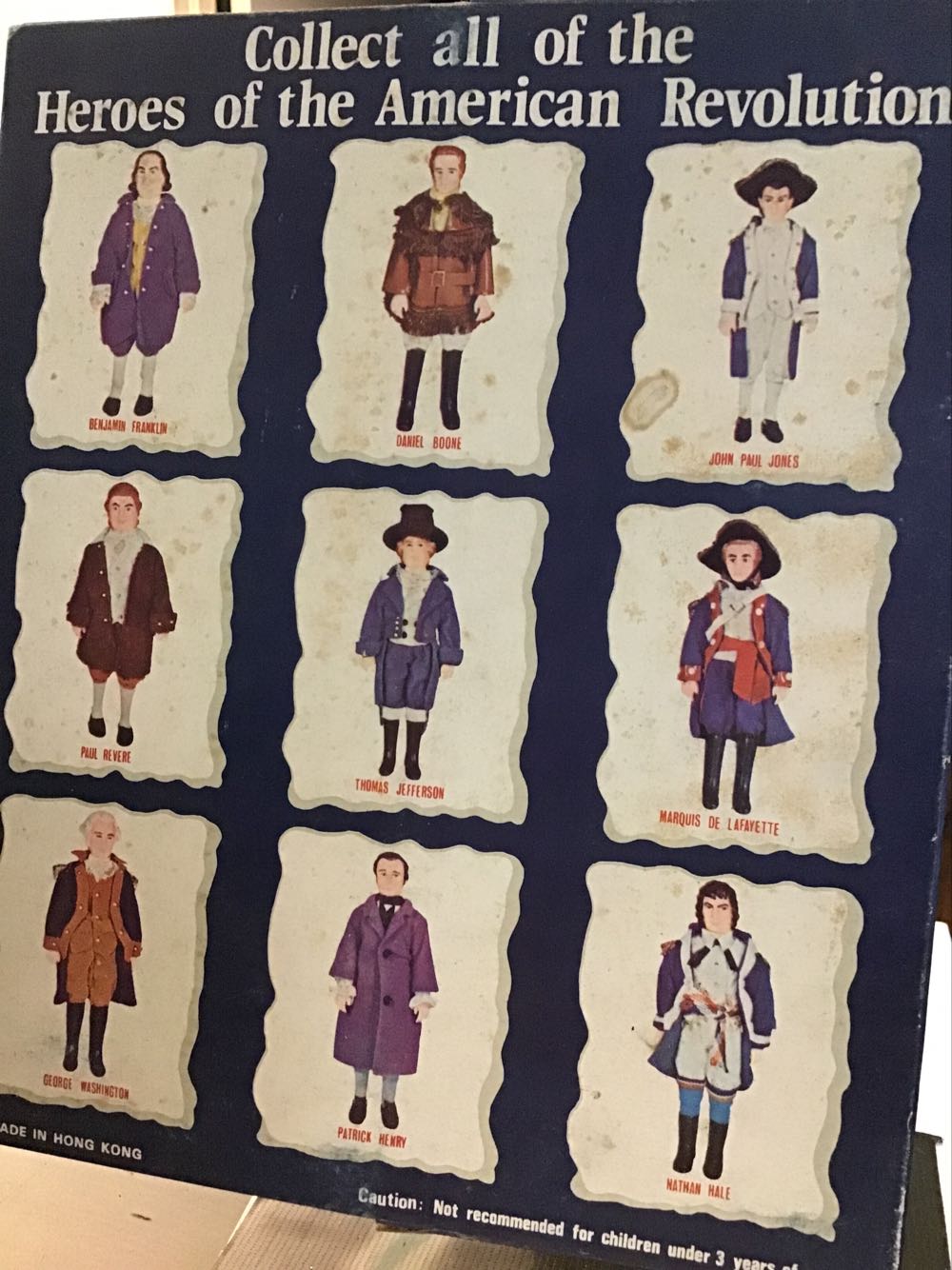 Heroes of the American Revolution-George Washington - BT action figure collectible - Main Image 2