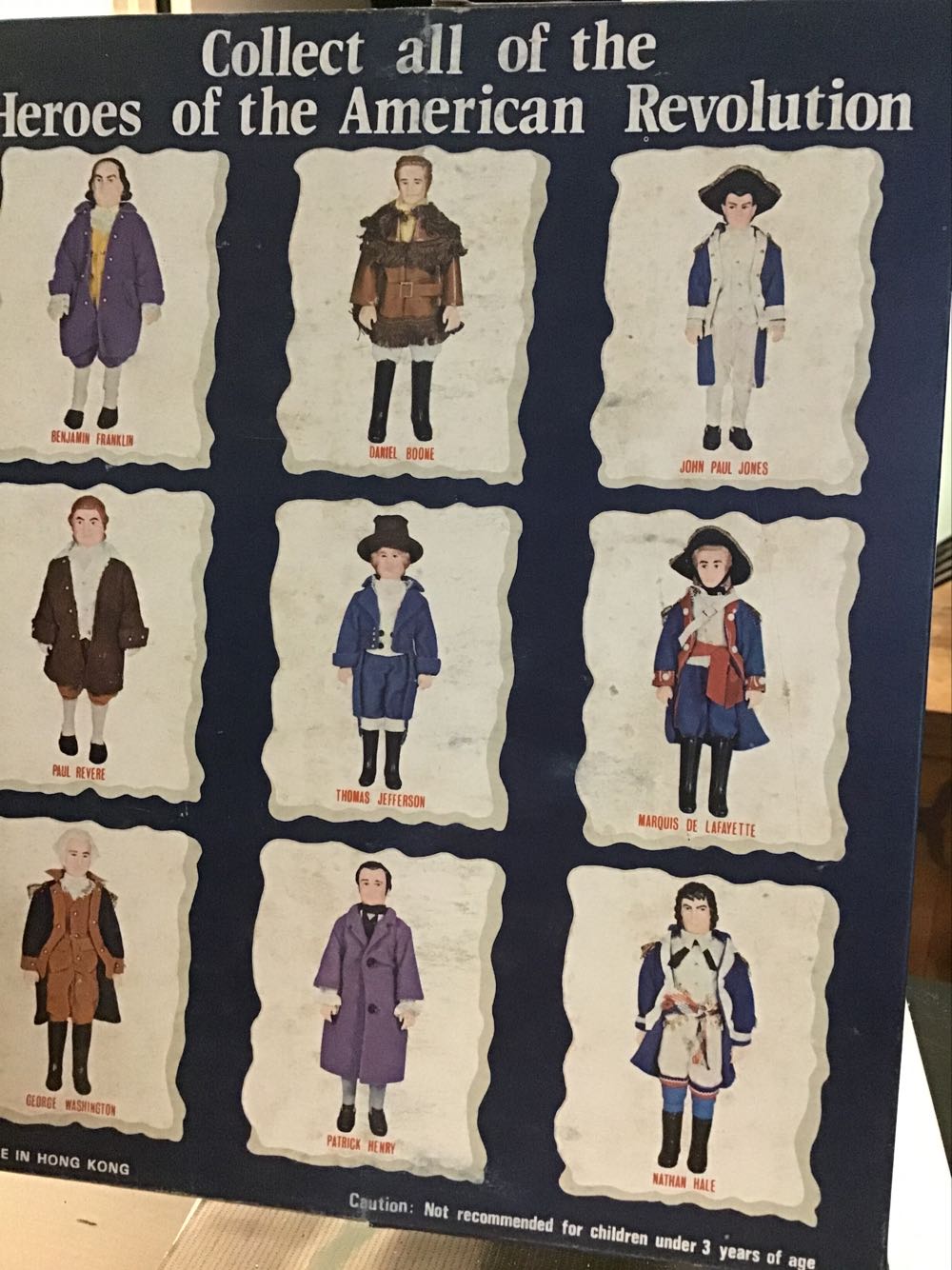 Heroes of the American Revolution-Marquis De Lafayette - BT action figure collectible - Main Image 2