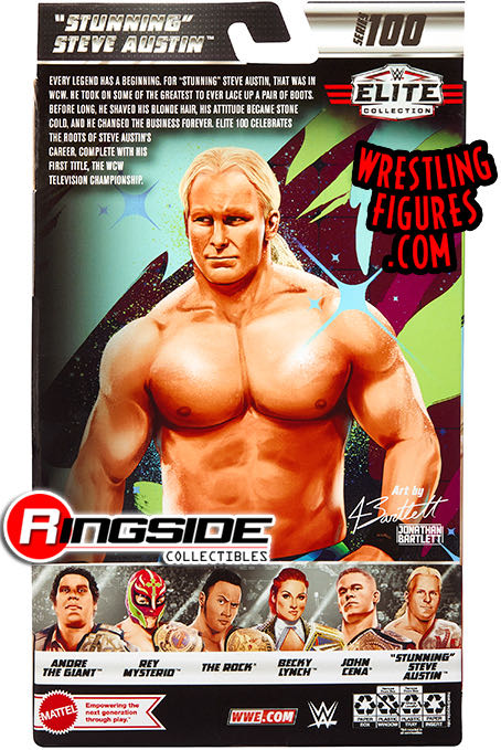 “Stunning” Steve Austin - Mattel WWE (WWE Elite Collection 100) action figure collectible - Main Image 4