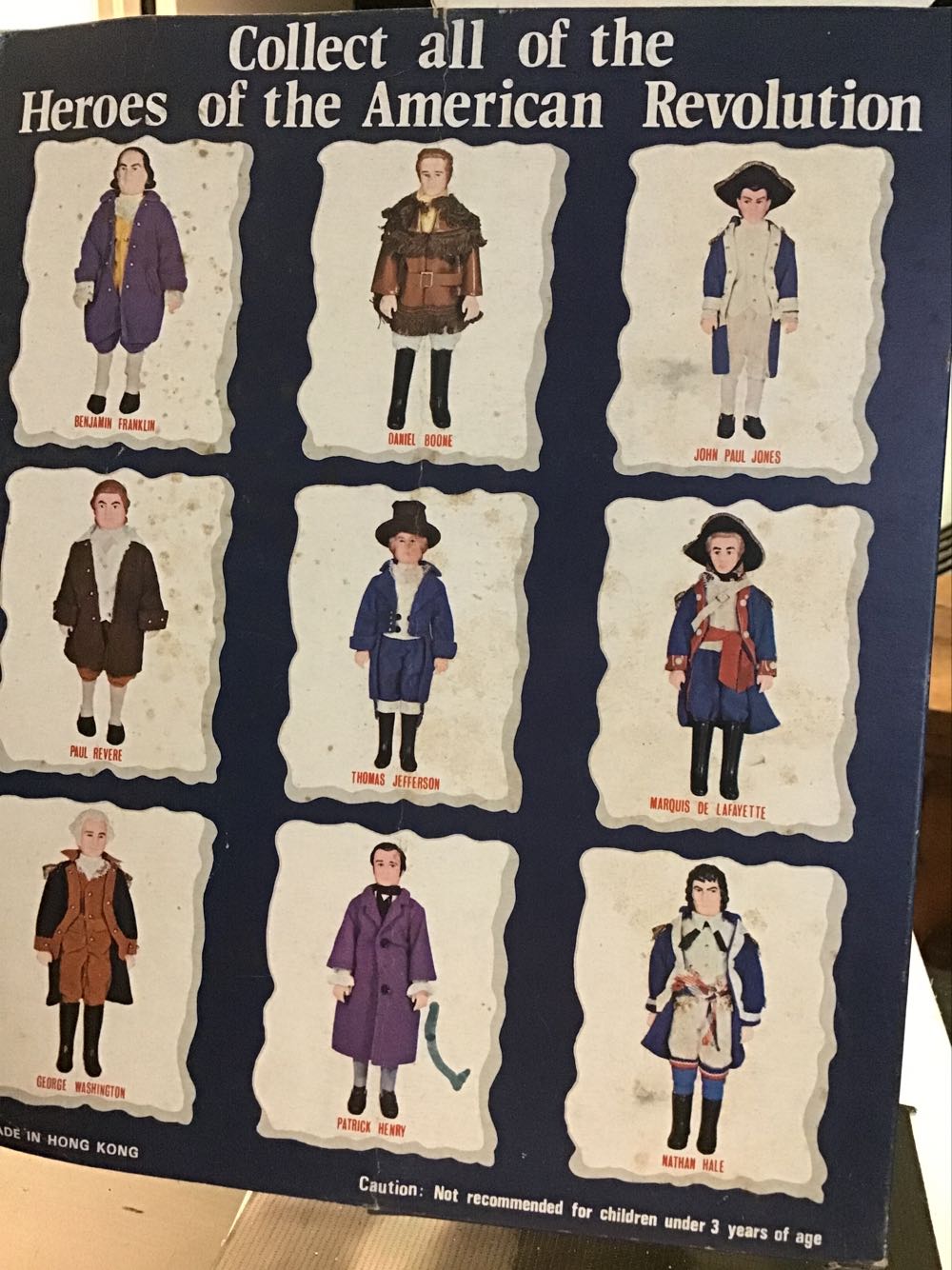 Heroes of the American Revolution-Daniel Boone - BT action figure collectible - Main Image 2