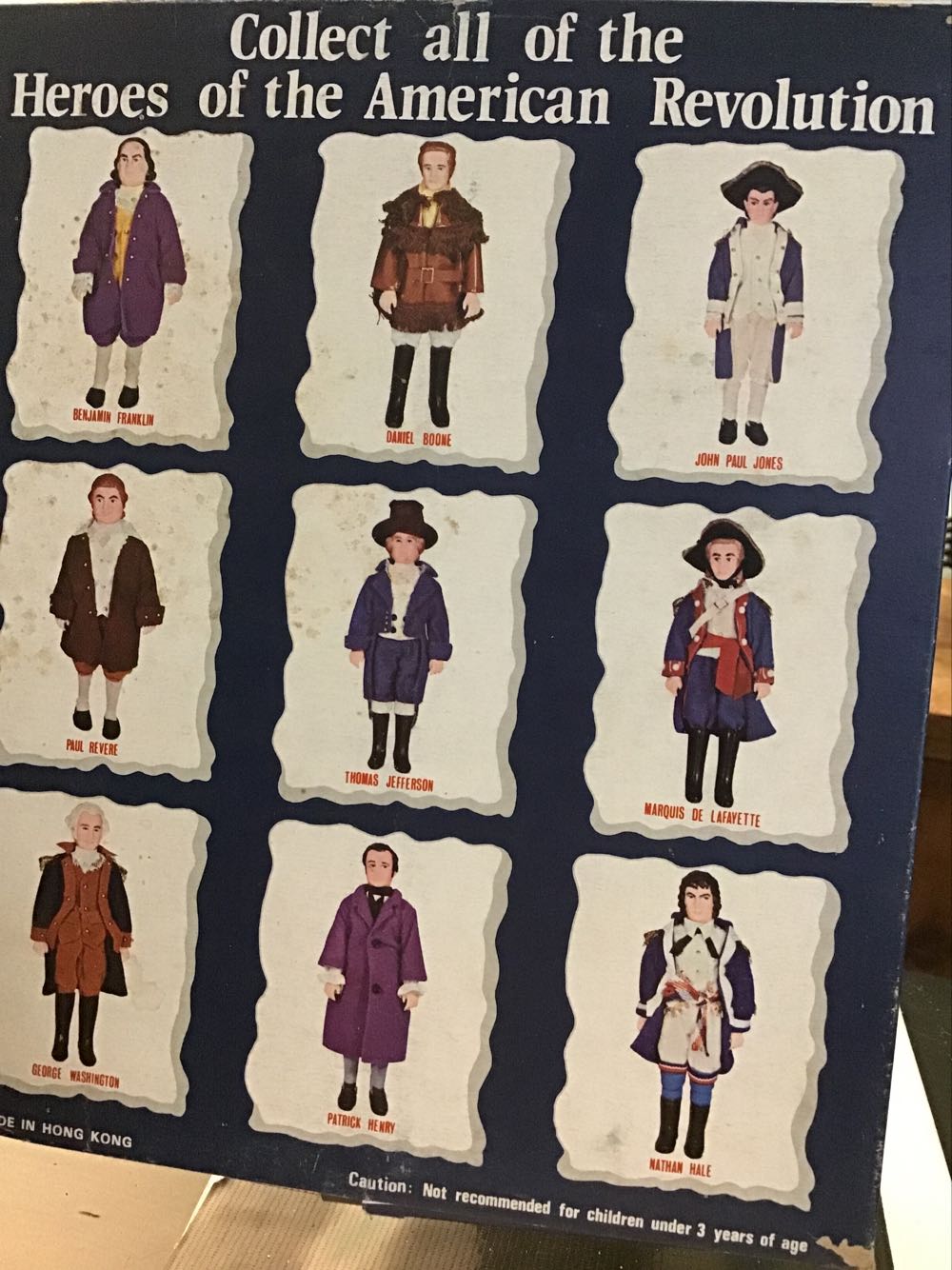 Heroes of the American Revolution-Benjamin Franklin - BT action figure collectible - Main Image 2