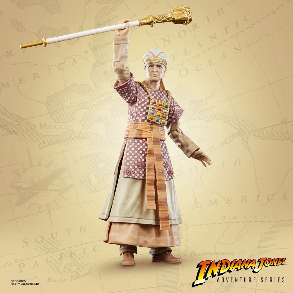 Rene Belloq (Raiders Of The Lost Ark) - Hasbro Indiana Jones (Indiana Jones-Adventure Series 1) action figure collectible - Main Image 3