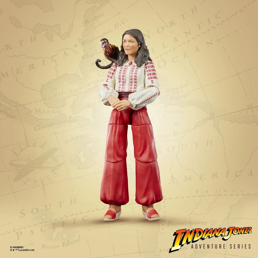 Marion Ravenwood (Raiders Of The Lost Ark) - Hasbro Indiana Jones (Indiana Jones Adventure Series) action figure collectible - Main Image 2