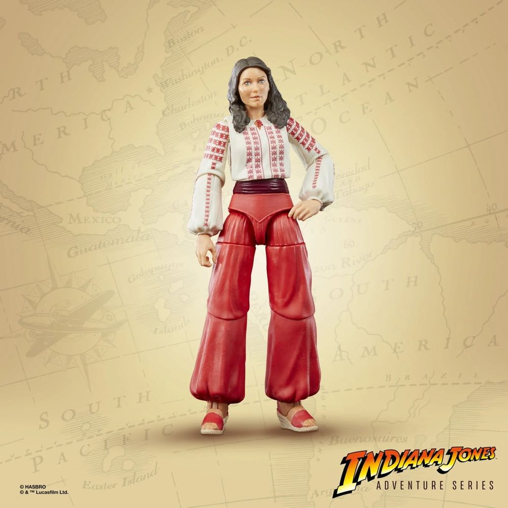 Marion Ravenwood (Raiders Of The Lost Ark) - Hasbro Indiana Jones (Indiana Jones Adventure Series) action figure collectible - Main Image 3