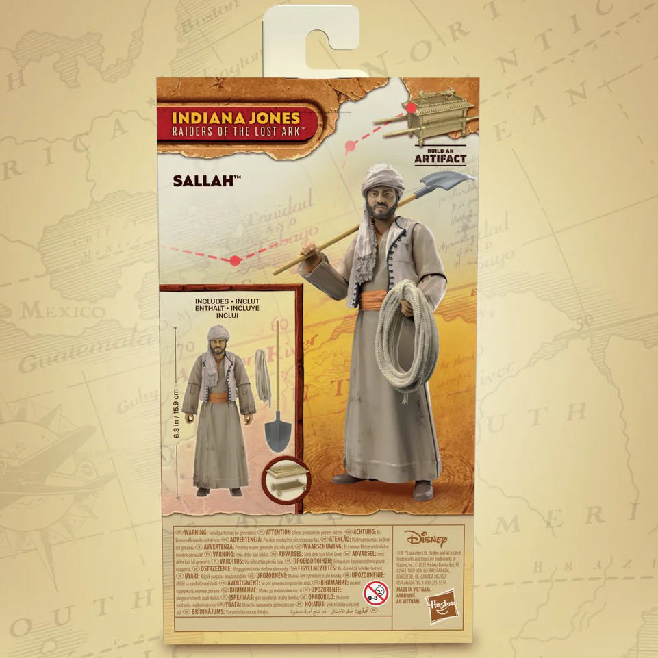 Sallah - Hasbro (Indiana Jones) action figure collectible - Main Image 4